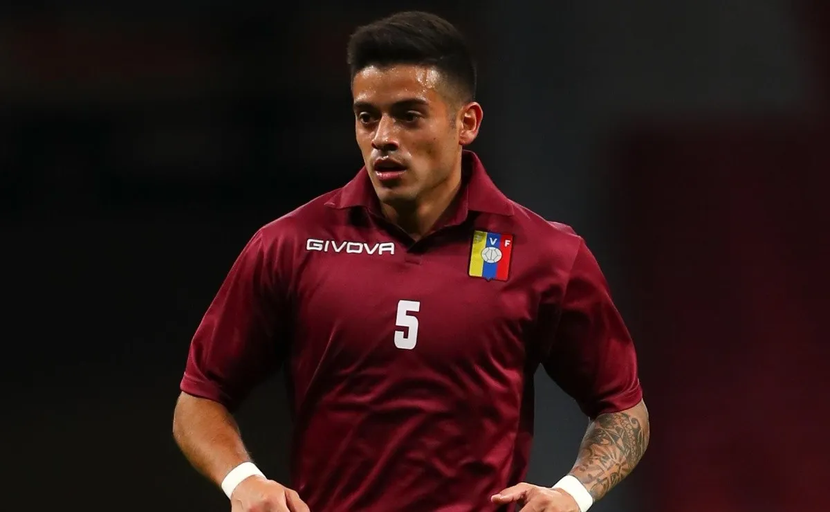 Moreno, mediocampista de la Selección de Venezuela.
