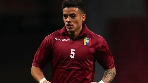 Moreno, mediocampista de la Selección de Venezuela.