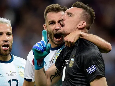 Otamendi: "Me salvó Armani"