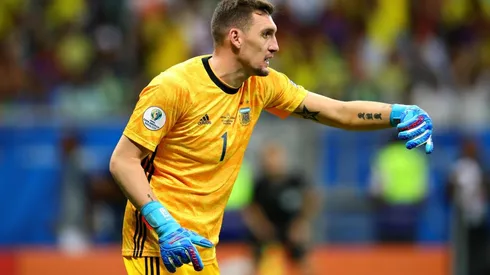 Armani, uno de los que se perfila como titulares en la Selección Argentina.