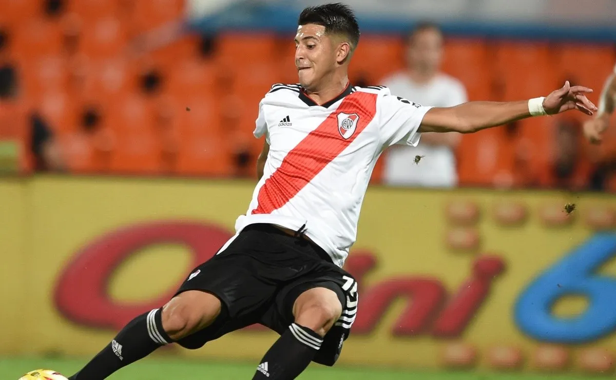Palacios podría marcharse de River en el presente mercado de pases.