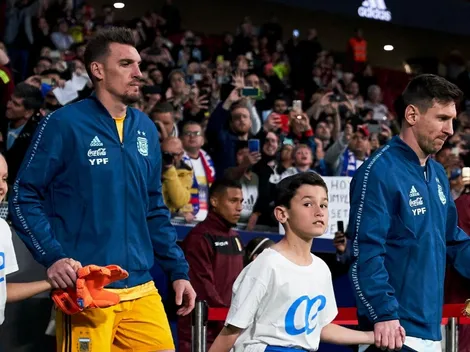 Los dorsales de los jugadores de River en la Selección Argentina