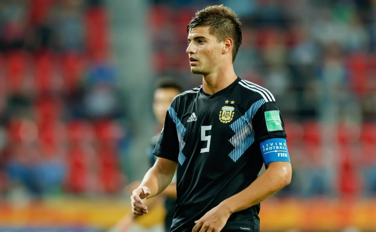 Santiago Sosa disputó el Mundial Sub-20 con Argentina.