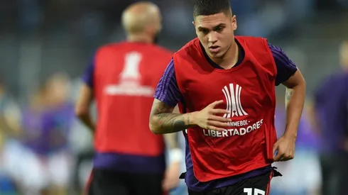Juan Fernando Quintero sigue trabajando para volver a las canchas cuanto antes.