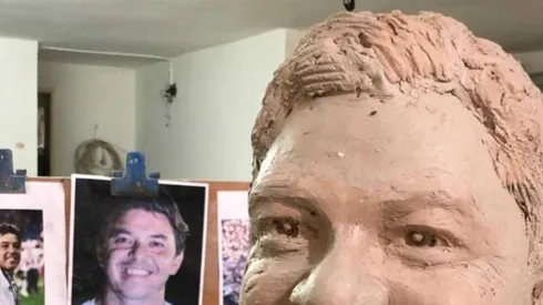 El boceto de arcilla ya está confeccionado.