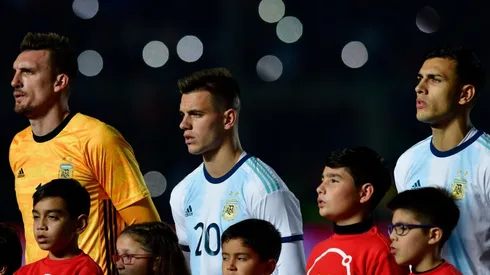 El seleccionado albiceleste se enfrenta ante Colombia en el estadio Arena Fonte Nova.
