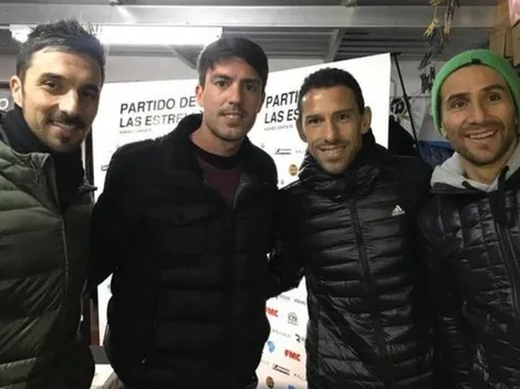 Scocco fue anfitrión de un partido de las estrellas, y Leo Ponzio marcó un gol