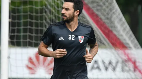 Scocco jugó 4 partidos oficiales en 2019: el último fue triunfo por 3-0 ante Independiente.
