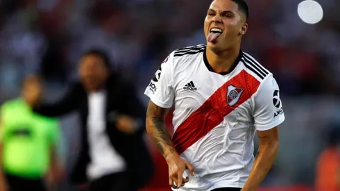 "Hoy en River estoy feliz, disfrutando de todo pese a la lesión", aseguró el colombiano.