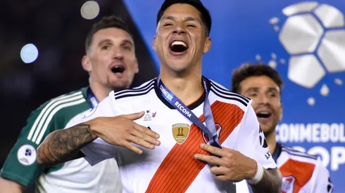 En River, Enzo Pérez lleva cuatro títulos en casi dos años.