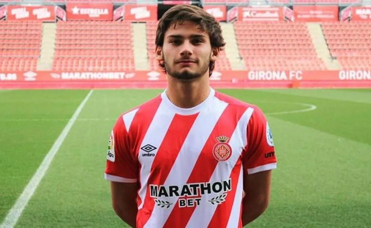 Juan Manuel Boselli, delantero del Girona y de la Sub-20 de Uruguay.