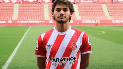 Juan Manuel Boselli, delantero del Girona y de la Sub-20 de Uruguay.