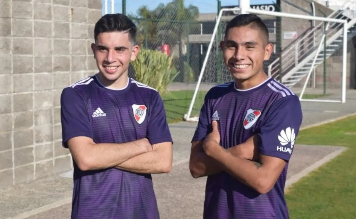 Pastrán y Lucero, los goleadores de la Sexta ante Unión, celebraron a puro estilo Lucas Pratto