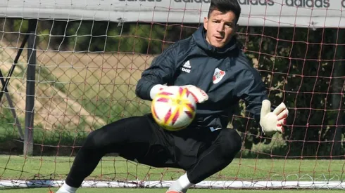 Bologna disputó 6 partidos oficiales en River, recibió 8 goles y consiguió 6 títulos