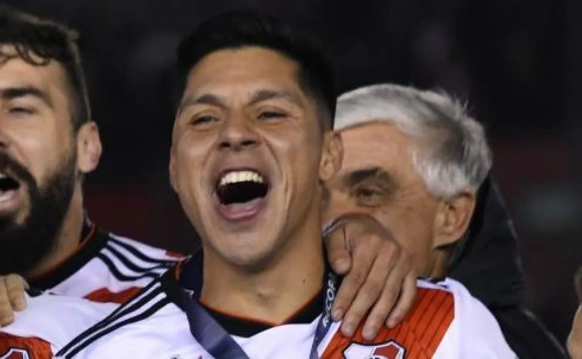 Enzo cumplió dos años como jugador de River, y elogió mucho al plantel