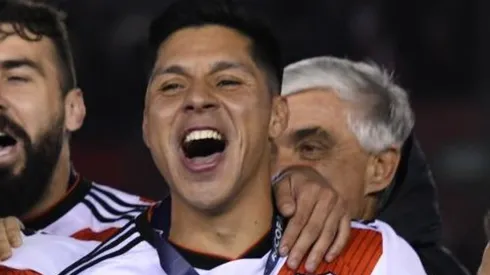 Enzo cumplió dos años como jugador de River, y elogió mucho al plantel