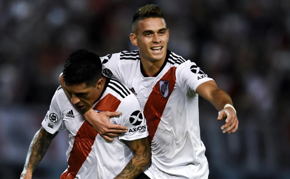 Borré tiene contrato con River hasta el 30 de junio de 2021.