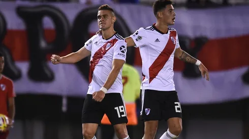 Rafael Borré podría acompañar a Lucas Pratto en la delantera.