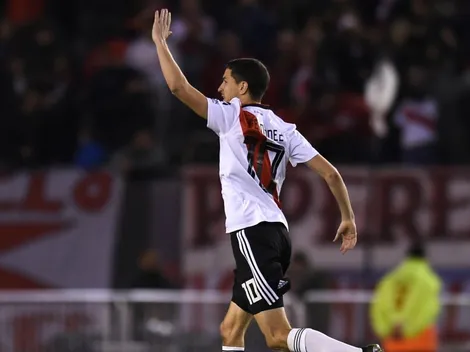 Nacho Fernández le dedicó el gol a Quintero y Scocco