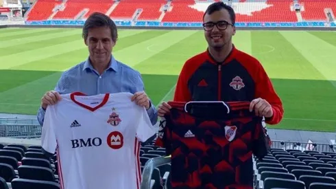 River realizó una pretemporada en Toronto en el año 2009