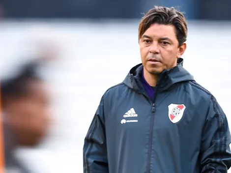 En día de descanso, Gallardo fue a ver a las Inferiores