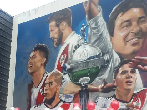 Se estrenó el mural de los campeones de América