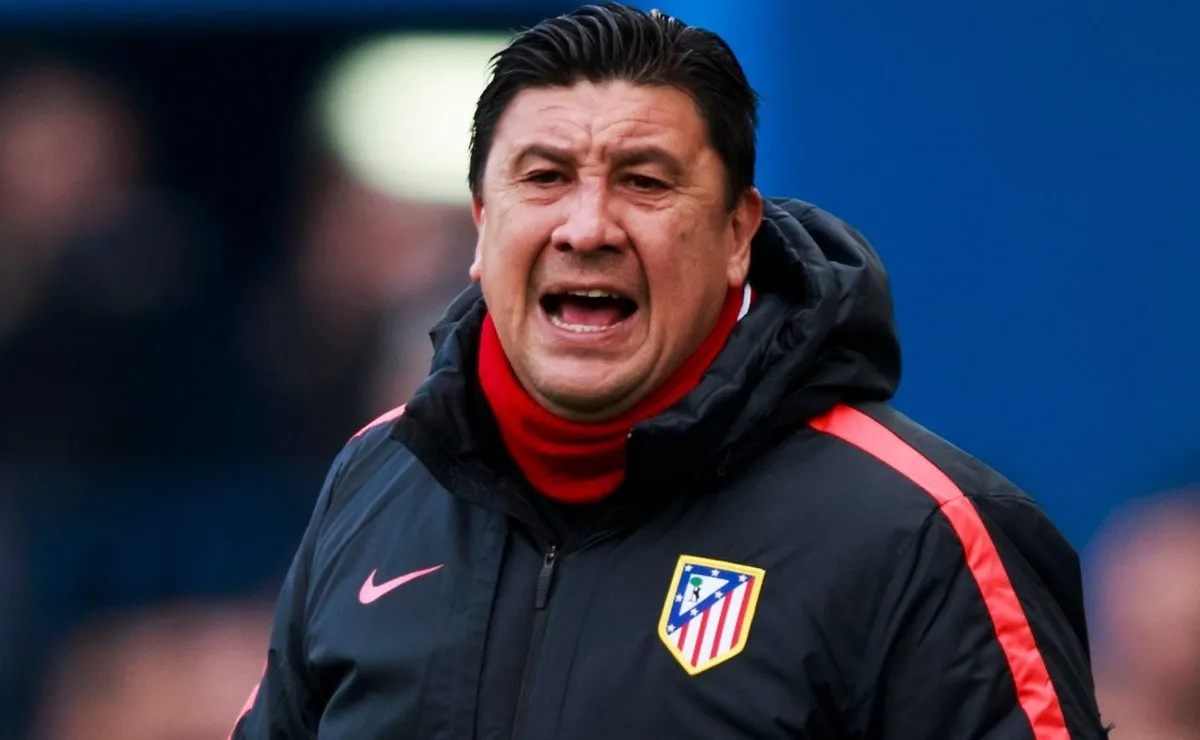 Germán Burgos es el ayudante de campo de Simeone en Atlético de Madrid.