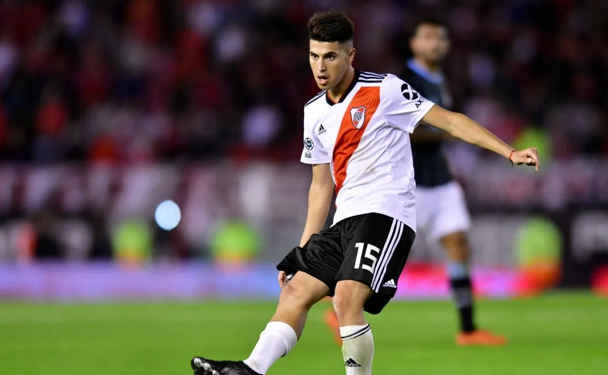 Palacios, candidato a marcharse de River en junio.