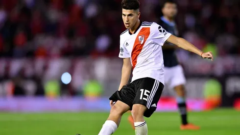 Palacios, candidato a marcharse de River en junio.