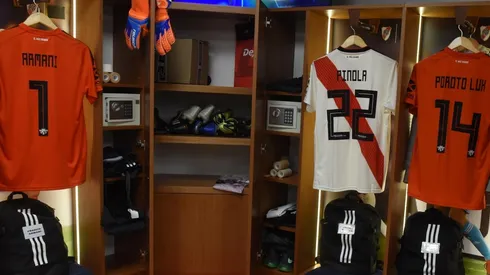 El equipo de Gallardo ya tiene su indumentaria preparada en Curitiba.