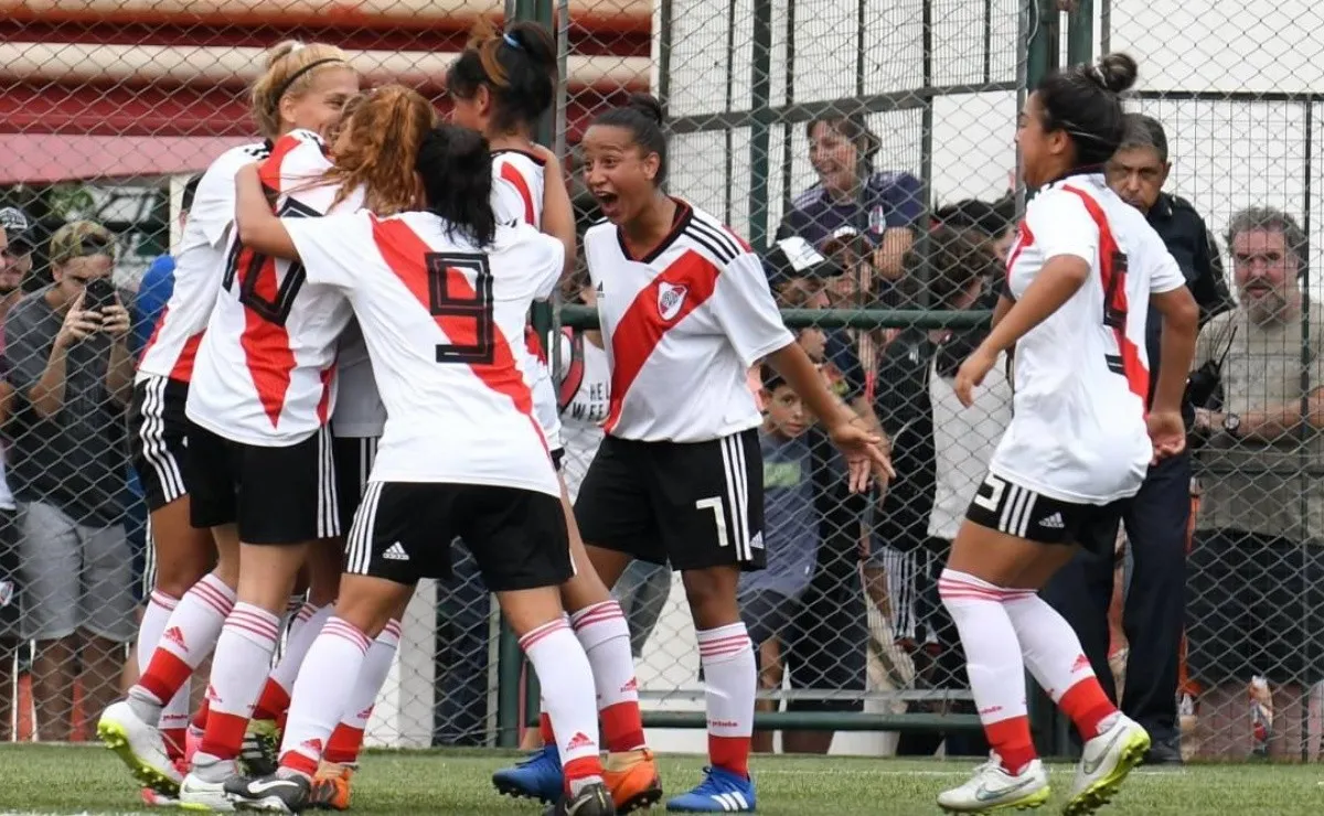El fútbol femenino de River está cada vez más afianzado.