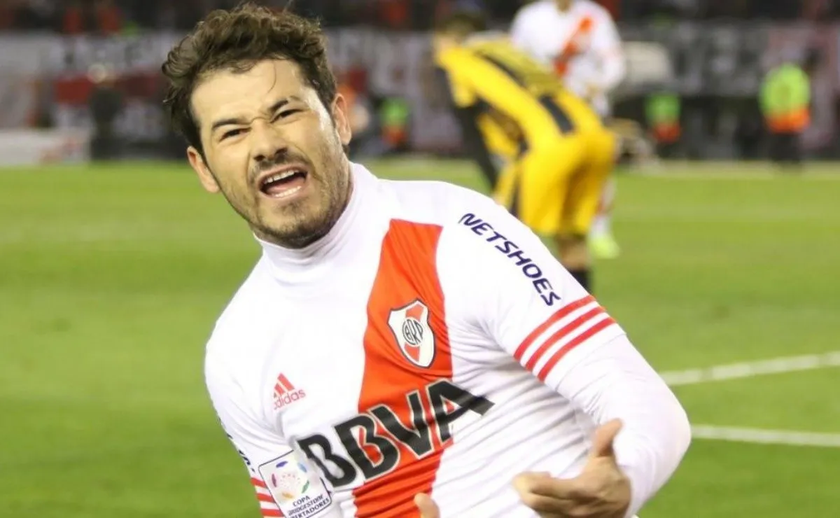 El uruguayo marcó 41 goles en 182 partidos oficiales con la camiseta de River