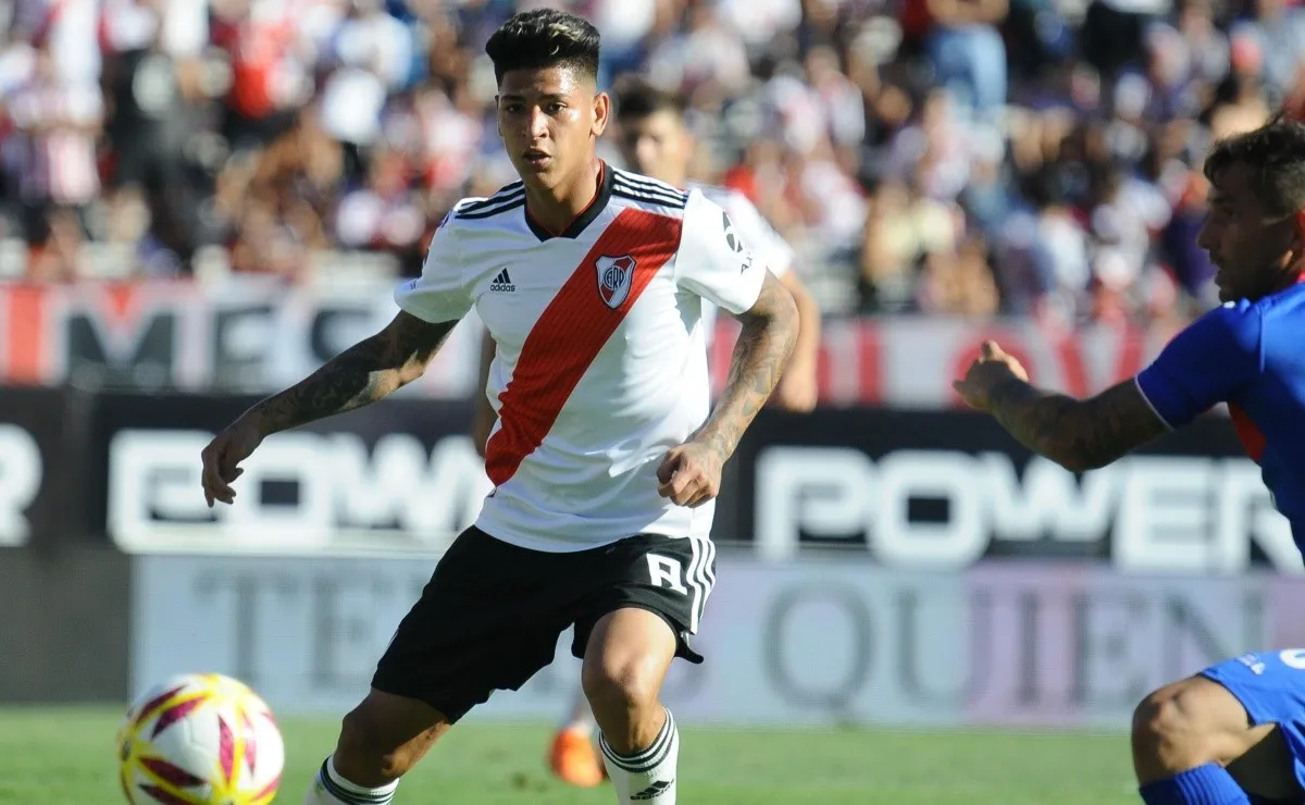 Carrascal apenas tuvo un puñado de apariciones en la Primera de River.