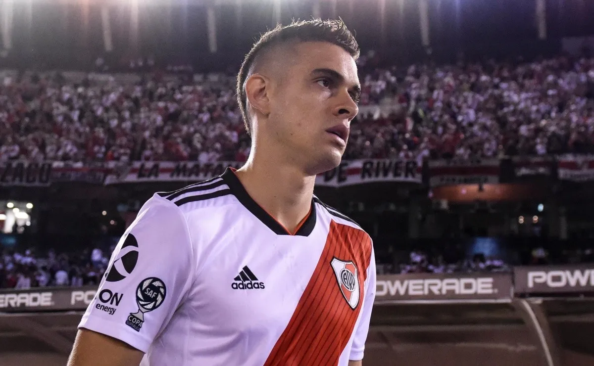Borré está teniendo un presente irregular en River.