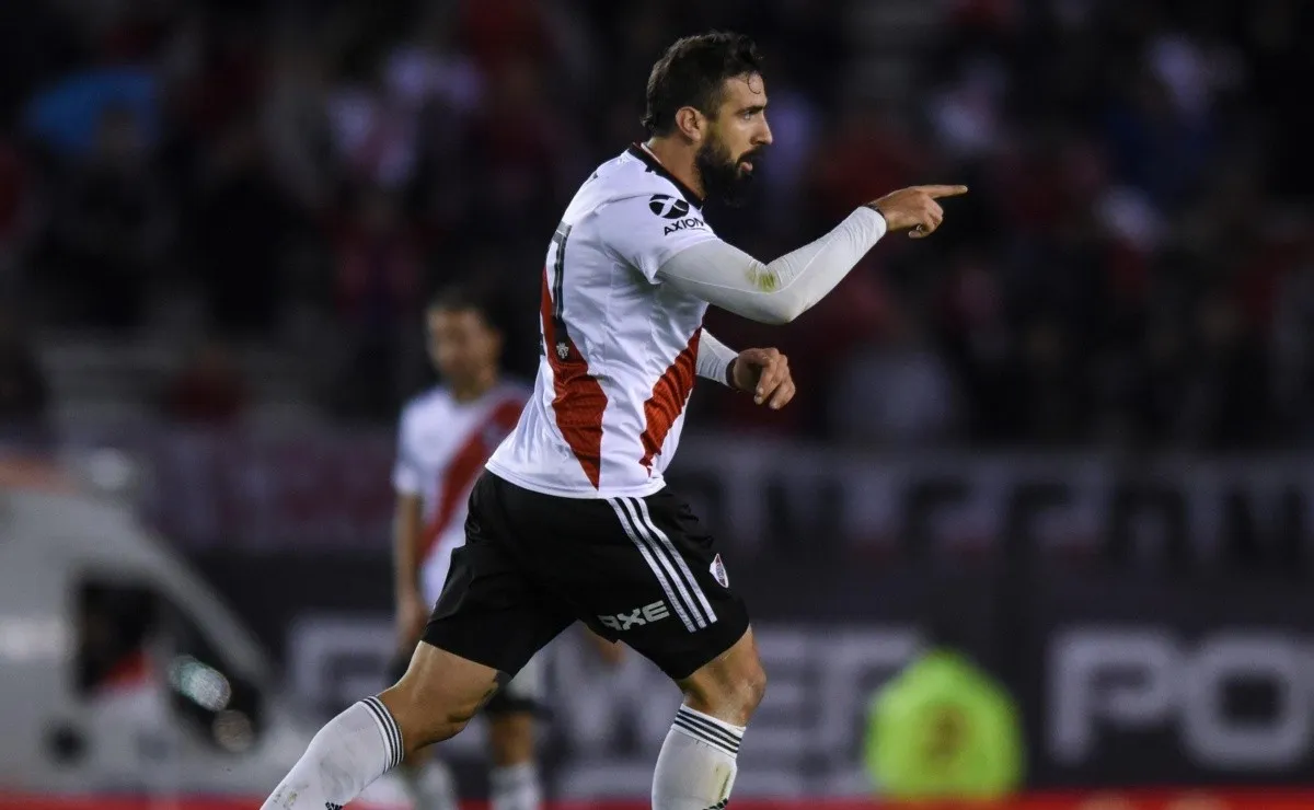 Pratto viene de convertir un doblete ante Atlético Tucumán.