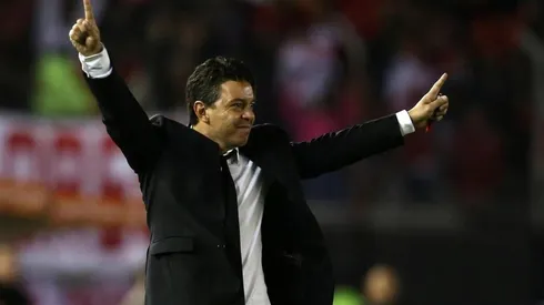 Marcelo Gallardo, conductor de este River súper ofensivo.