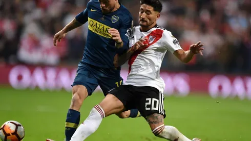 Milton Casco lleva 105 partidos oficiales en River, con dos goles y cinco títulos. (FOTO: Getty)