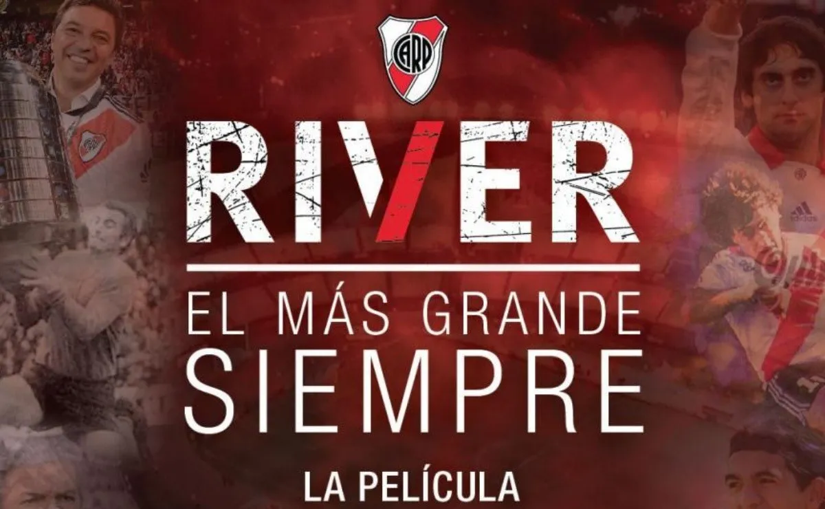 River, El Más Grande siempre, la película que se estrenará hoy en todos los cines.