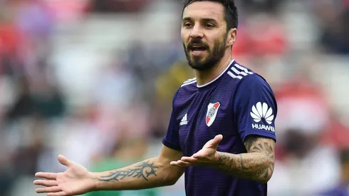 Ignacio Scocco lleva 62 partidos oficiales en River, con 30 goles. (FOTO: Getty)