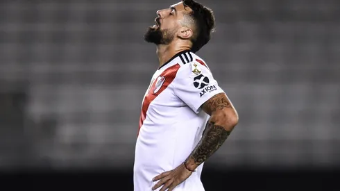 Sorpresivamente, el Oso fue reemplazado por Julián Álvarez tras finalizar la primera parte.