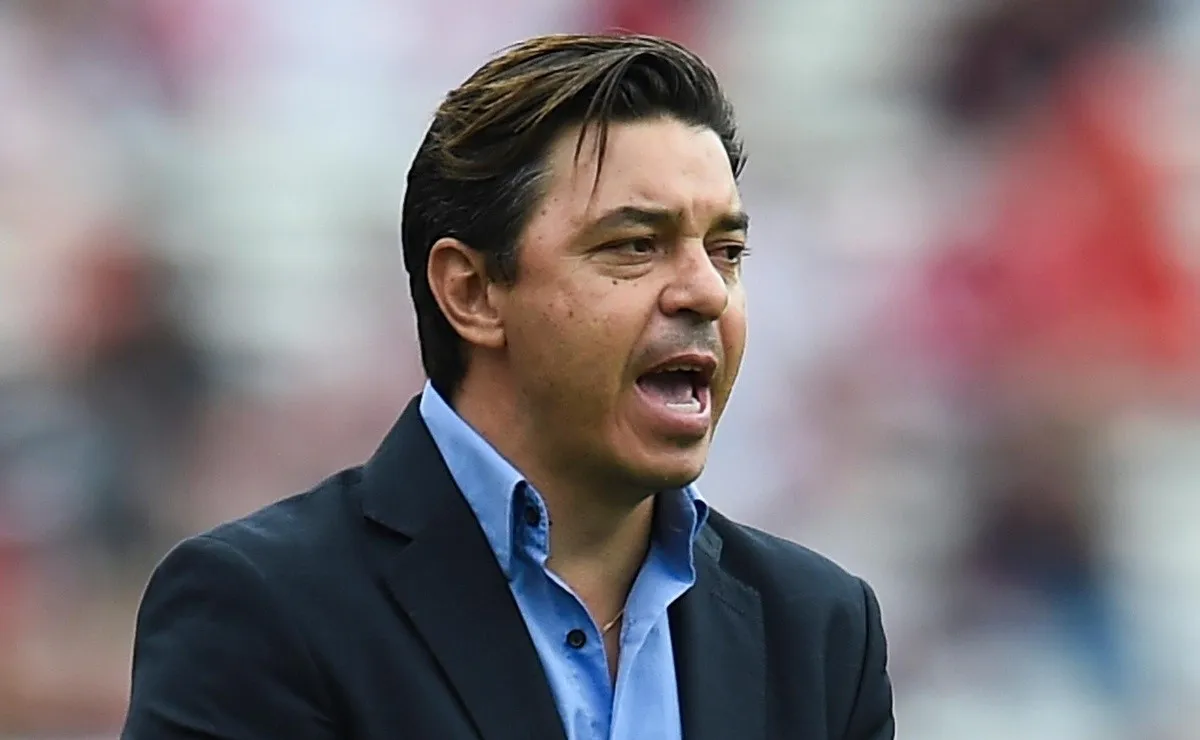 Gallardo tan sólo dirigió una vez a River en Chile: 3-0 contra la U, en un amistoso hace 13 meses. (FOTO: Getty)