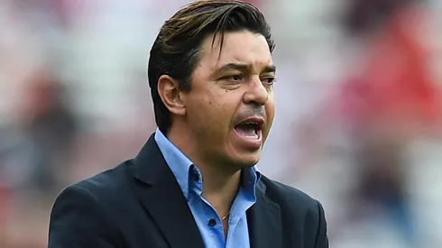 Gallardo tan sólo dirigió una vez a River en Chile: 3-0 contra la U, en un amistoso hace 13 meses. (FOTO: Getty)