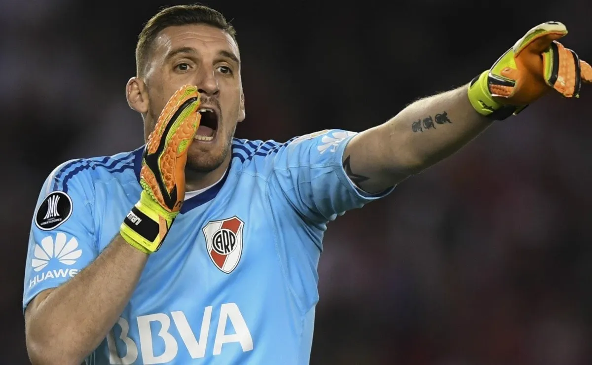Franco Armani, el 1 de River.