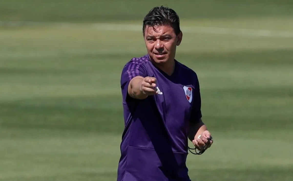 Gallardo tiene entre ceja y ceja el duelo ante Palestino.