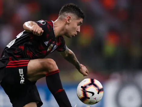 Montiel, afuera del partido ante Inter de Brasil