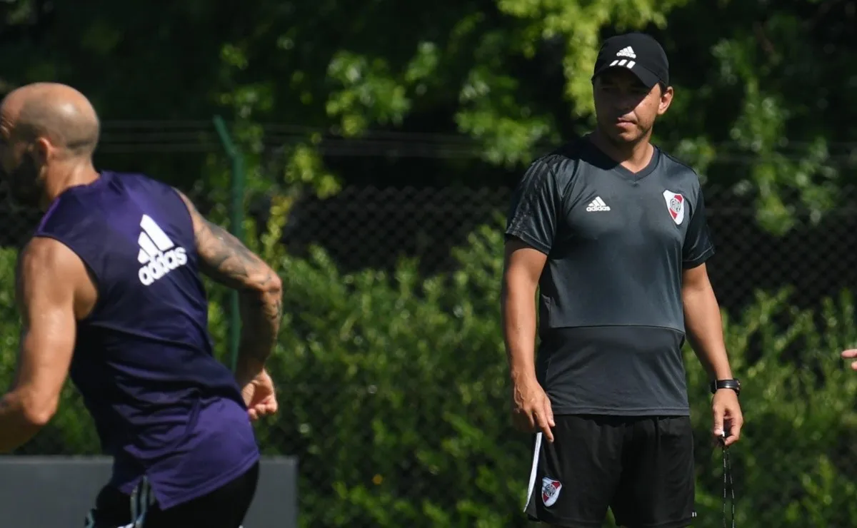Marcelo Gallardo decidió que este jueves sus dirigidos realicen tareas regenerativas.