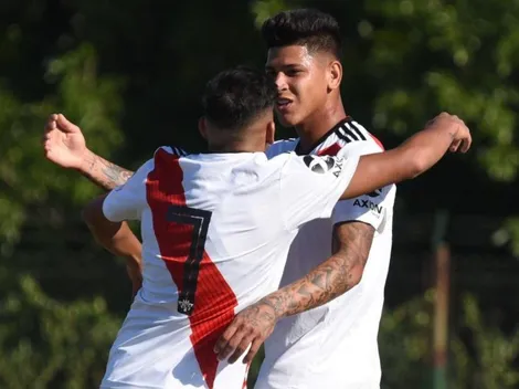 Golazo de Carrascal para el triunfo de River ante San Martín (SJ)