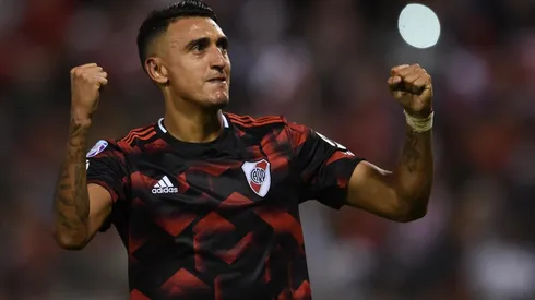 Suárez marcó un doblete y fue fundamental en la victoria millonaria.