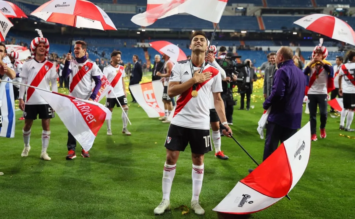El Pity Martínez se despidió de River luego del Mundial de Clubes en Emiratos Árabes.