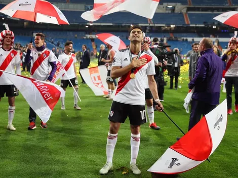 Pity Martínez, embajador de River en Estados Unidos